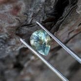 Well Cut Moody Yellow Green Montana Sapphire 1.53 Carats