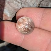 Very Pretty Golden Rutile Quartz Cabochon 18.44 Carats