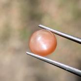 Natural Peach Moonstone Cabochon Sri Lanka 2.02 Carats