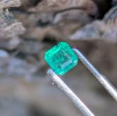 Natural Bright Fine Green Colombian Emerald 0.23 Carats