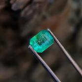 Natural Bright Fine Green Colombian Emerald 0.33 Carats