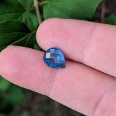 Natural Cornflower Blue Montana Sapphire 3.58 Carats