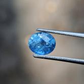 Natural Steel Blue Montana Sapphire 1.23 Carats