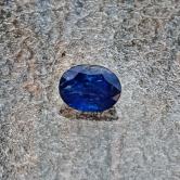 Deep Color Royal Blue Natural Sapphire Ceylon 3.49 Carats