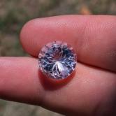 Unique Amethyst with Spider Gemstone 8.72 Carats