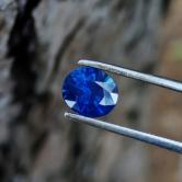 Deep Color Royal Blue Ceylon Sapphire – 1.22 Carats