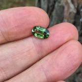 Top Color natural Green Sapphire Thailand 2.21 Carats