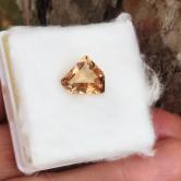  Rare Golden Precious Topaz Russia 4.51 Carats