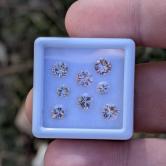 Bright Light Ice Pink Tourmaline Lot Afghanistan 3.18 Carats Tw