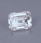 H - I Color VS - 1-Emerald Cut Diamond 0.54 ct 